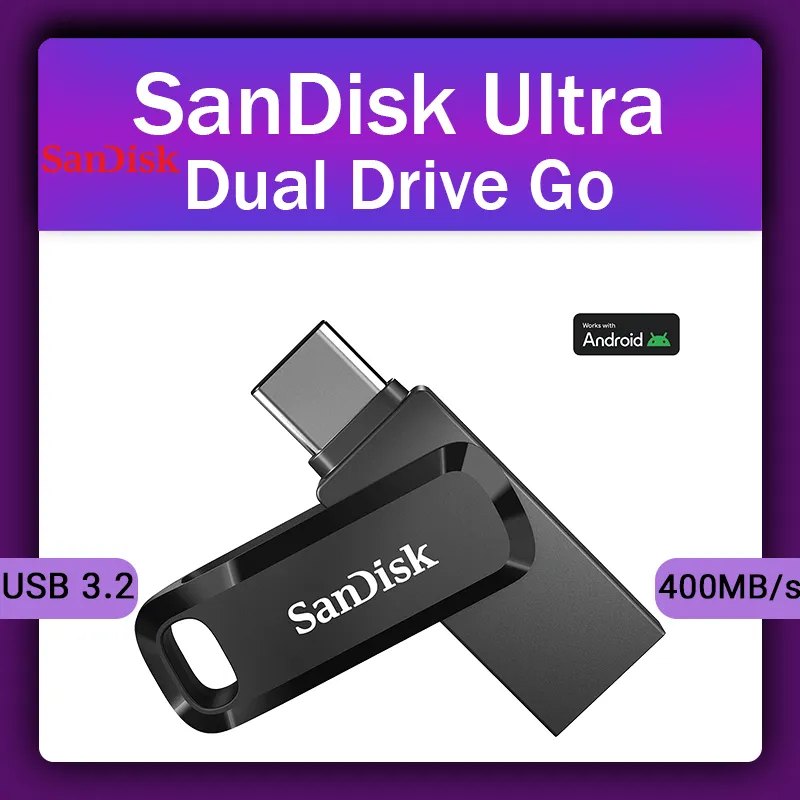 فلش مموری سن دیسک Ultra Dual Drive Go