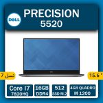 لپ تاپ استوک dell مدل Precision 5520